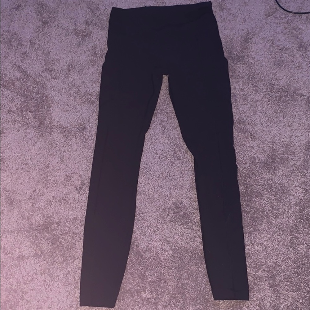 LULU LEMON BLACK LEGGINGS - Picture 4 of 4